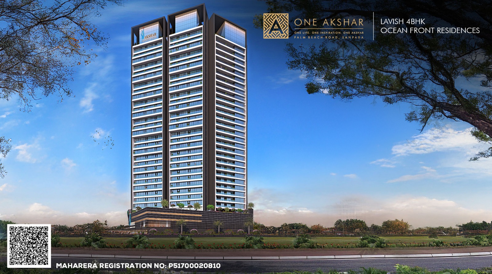 One Akshar world Skyscraper tower